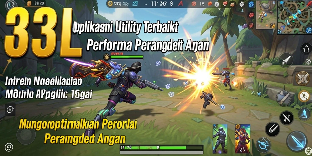 Tampilan antarmuka aplikasi 33L yang intuitif dan berfungsi.