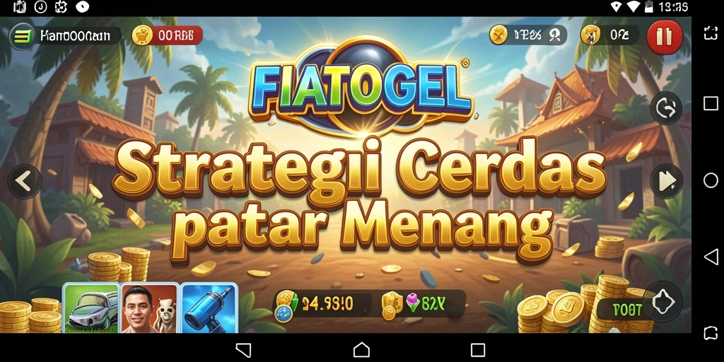 Screenshot menampilkan gameplay seru strategis di FIATOGEL.