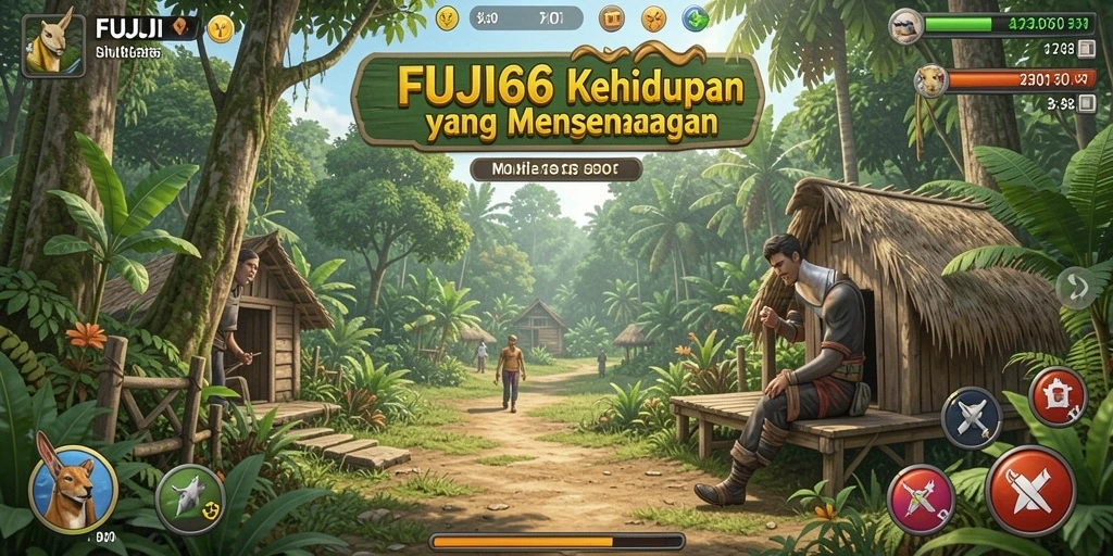 Tangkapan layar utama FUJI66 menampilkan pengalaman simulasi yang mendalam.