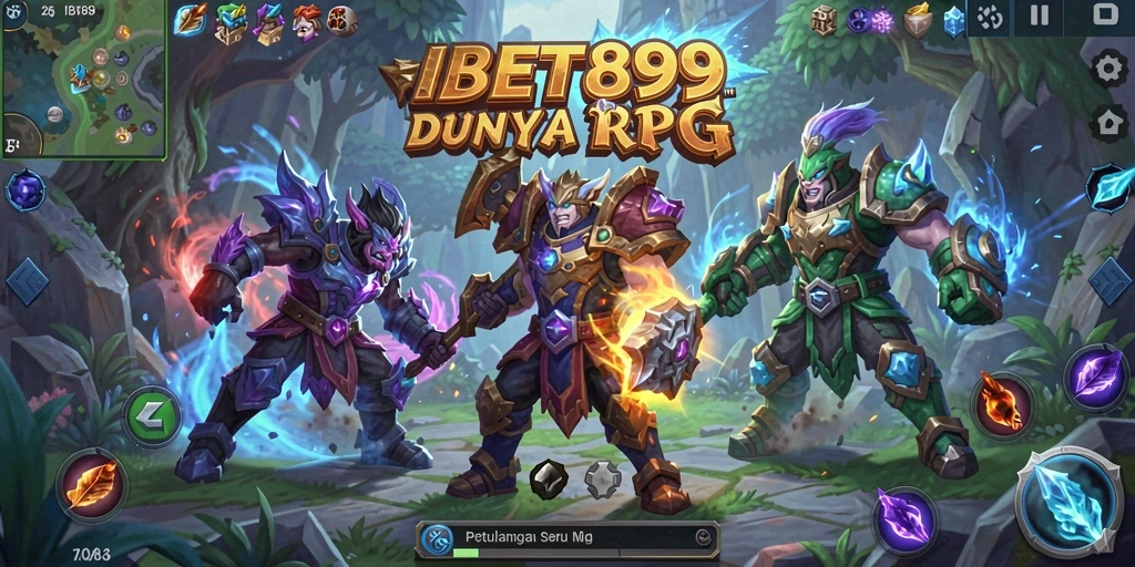 Tangkapan layar dari gameplay RPG yang mendebarkan.