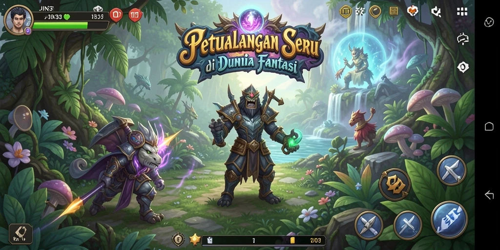 Gameplay JIN33 yang menampilkan petualangan seru dan grafis yang menarik.