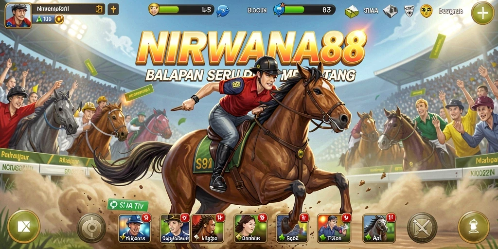 Tampilan menakjubkan dari balapan seru di NIRWANA88.
