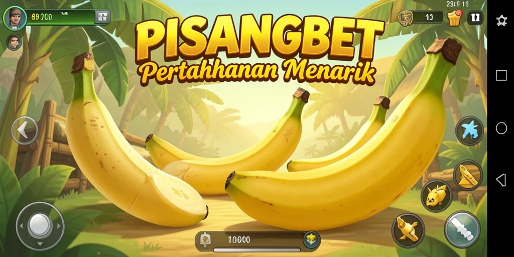Screenshot gameplay PISANGBET menampilkan aksi seru Tower Defense.