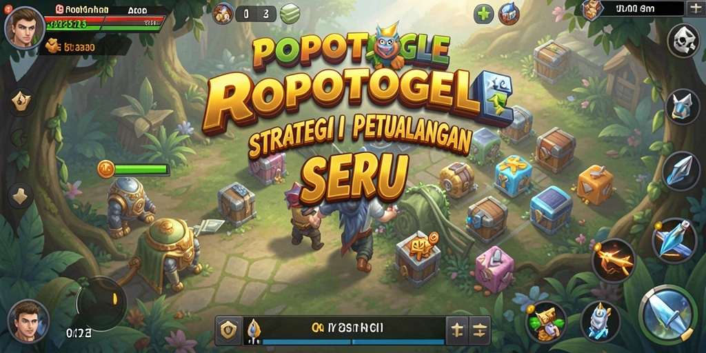 Screenshot POPOTOGEL menampilkan interaksi gameplay yang mengasyikkan di dunia SLG.