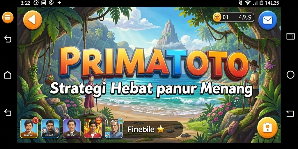 Tampilan epik dari gameplay PRIMATOTO yang penuh strategi.