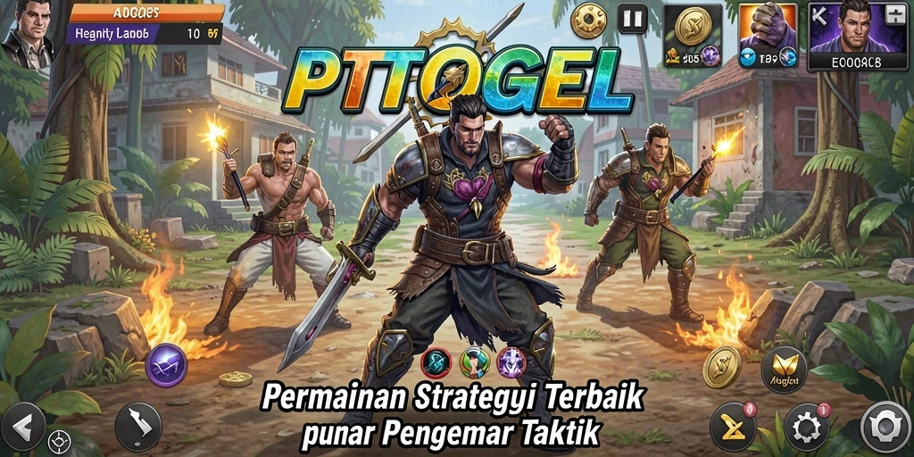 Tampilan gameplay PTTOGEL yang menantang dan strategis.
