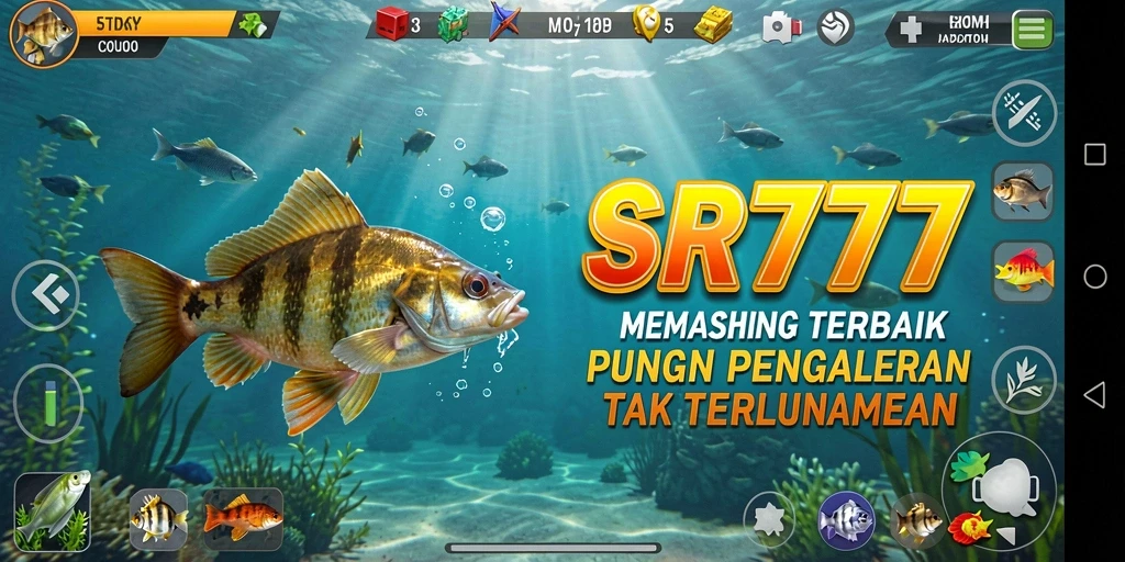 Tampak menakjubkan dari gameplay SR777 yang penuh aksi memancing.